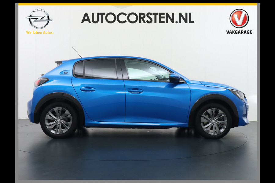 Peugeot e-208 EV Allure 50kWh Pano-dak Adaptieve Cruise Control 360°Camera Navi Ecc Stoelverwarming Apple Carplay Android Auto DAB+ Lane Assist Keyless Led Pdc 1e Eigenaar 100% Dealeronderhouden Origineel Nederlandse Auto