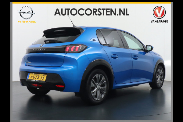 Peugeot e-208 EV Allure 50kWh Pano-dak Adaptieve Cruise Control 360°Camera Navi Ecc Stoelverwarming Apple Carplay Android Auto DAB+ Lane Assist Keyless Led Pdc 1e Eigenaar 100% Dealeronderhouden Origineel Nederlandse Auto
