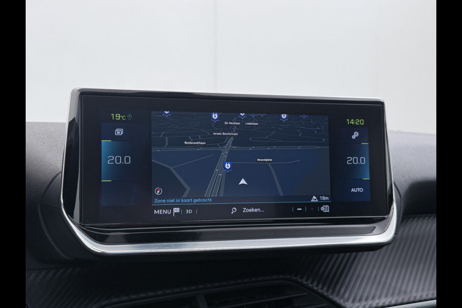 Peugeot e-208 EV Allure 50kWh Pano-dak Adaptieve Cruise Control 360°Camera Navi Ecc Stoelverwarming Apple Carplay Android Auto DAB+ Lane Assist Keyless Led Pdc 1e Eigenaar 100% Dealeronderhouden Origineel Nederlandse Auto