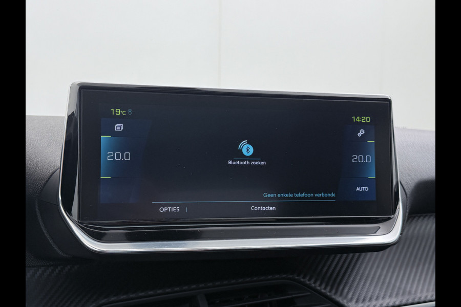 Peugeot e-208 EV Allure 50kWh Pano-dak Adaptieve Cruise Control 360°Camera Navi Ecc Stoelverwarming Apple Carplay Android Auto DAB+ Lane Assist Keyless Led Pdc 1e Eigenaar 100% Dealeronderhouden Origineel Nederlandse Auto