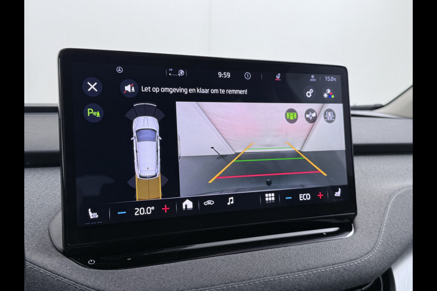 Škoda ENYAQ iV 80 SOH 94% Pano-dak Trekhaak W-pomp Adaptieve Cruise Control Camera Apple Carplay Android Auto Navi Ecc Pdc Stuur+Stoelverwarming Lmv 20" Mirrorlink DAB Led Matrix Elek.Achterklep Ecc-Achter Zeer complete Enyaq!