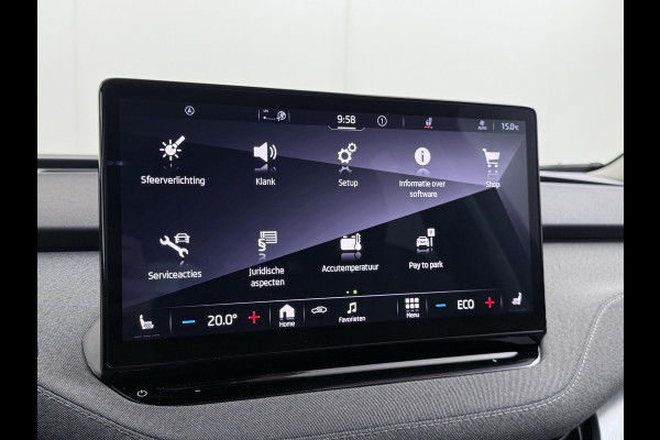 Škoda ENYAQ iV 80 SOH 94% Pano-dak Trekhaak W-pomp Adaptieve Cruise Control Camera Apple Carplay Android Auto Navi Ecc Pdc Stuur+Stoelverwarming Lmv 20" Mirrorlink DAB Led Matrix Elek.Achterklep Ecc-Achter Zeer complete Enyaq!