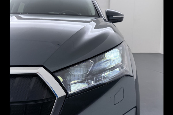 Škoda ENYAQ iV 80 SOH 94% Pano-dak Trekhaak W-pomp Adaptieve Cruise Control Camera Apple Carplay Android Auto Navi Ecc Pdc Stuur+Stoelverwarming Lmv 20" Mirrorlink DAB Led Matrix Elek.Achterklep Ecc-Achter Zeer complete Enyaq!