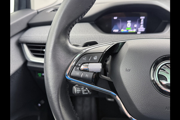 Škoda ENYAQ iV 80 SOH 94% Pano-dak Trekhaak W-pomp Adaptieve Cruise Control Camera Apple Carplay Android Auto Navi Ecc Pdc Stuur+Stoelverwarming Lmv 20" Mirrorlink DAB Led Matrix Elek.Achterklep Ecc-Achter Zeer complete Enyaq!
