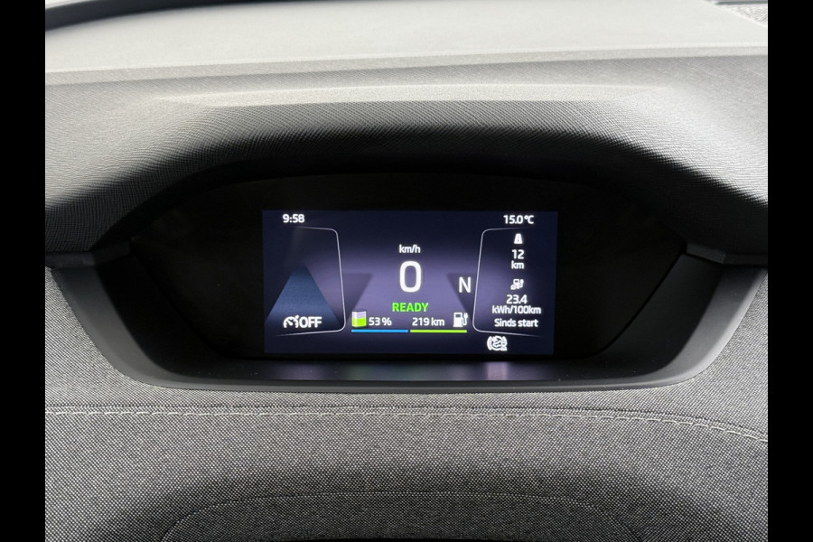 Škoda ENYAQ iV 80 SOH 94% Pano-dak Trekhaak W-pomp Adaptieve Cruise Control Camera Apple Carplay Android Auto Navi Ecc Pdc Stuur+Stoelverwarming Lmv 20" Mirrorlink DAB Led Matrix Elek.Achterklep Ecc-Achter Zeer complete Enyaq!