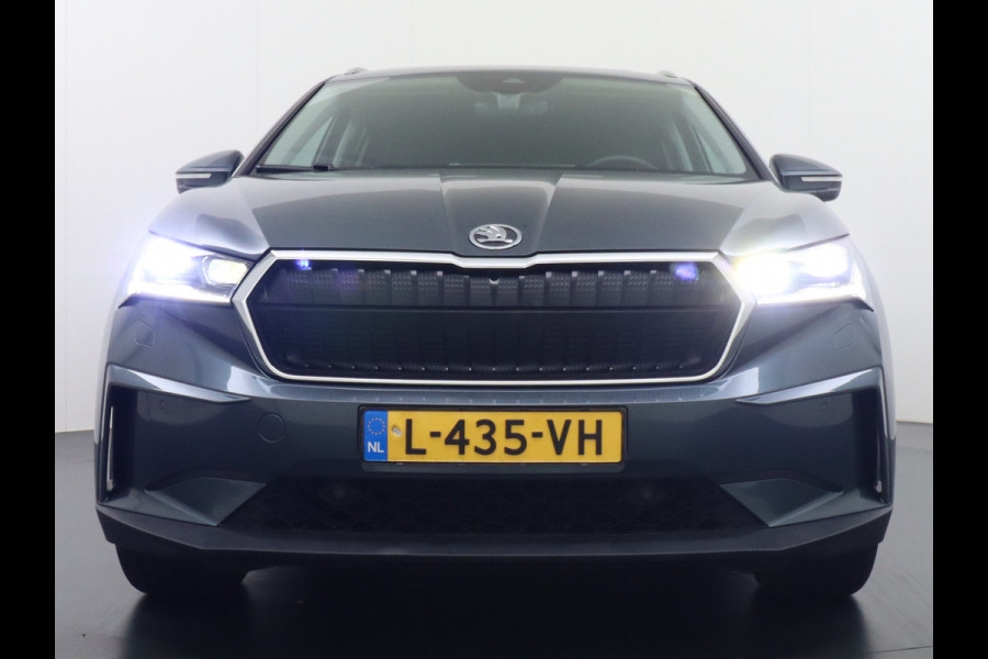 Škoda ENYAQ iV 80 SOH 94% Pano-dak Trekhaak W-pomp Adaptieve Cruise Control Camera Apple Carplay Android Auto Navi Ecc Pdc Stuur+Stoelverwarming Lmv 20" Mirrorlink DAB Led Matrix Elek.Achterklep Ecc-Achter Zeer complete Enyaq!