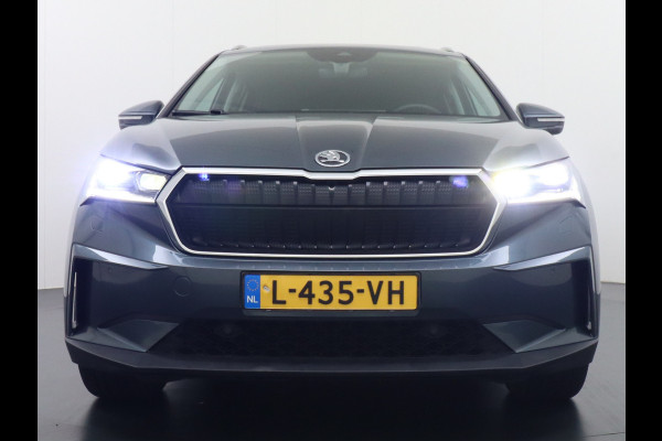 Škoda ENYAQ iV 80 SOH 94% Pano-dak Trekhaak W-pomp Adaptieve Cruise Control Camera Apple Carplay Android Auto Navi Ecc Pdc Stuur+Stoelverwarming Lmv 20" Mirrorlink DAB Led Matrix Elek.Achterklep Ecc-Achter Zeer complete Enyaq!