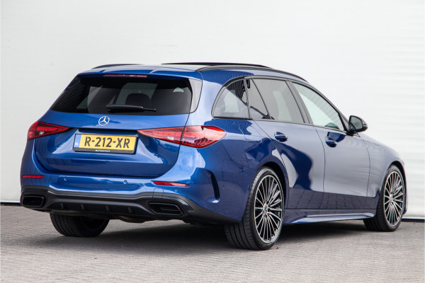 Mercedes-Benz C-Klasse Estate 200 AMG Nightpakket, pano, Camera, 19" ,Carplay, 2022 Mercedes-Benz C-Klasse Estate 200 AMG Nightpakket, pano, Camera, 19" ,Carplay, 2022