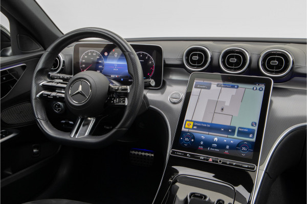 Mercedes-Benz C-Klasse Estate 200 AMG Nightpakket, pano, Camera, 19" ,Carplay, 2022 Mercedes-Benz C-Klasse Estate 200 AMG Nightpakket, pano, Camera, 19" ,Carplay, 2022