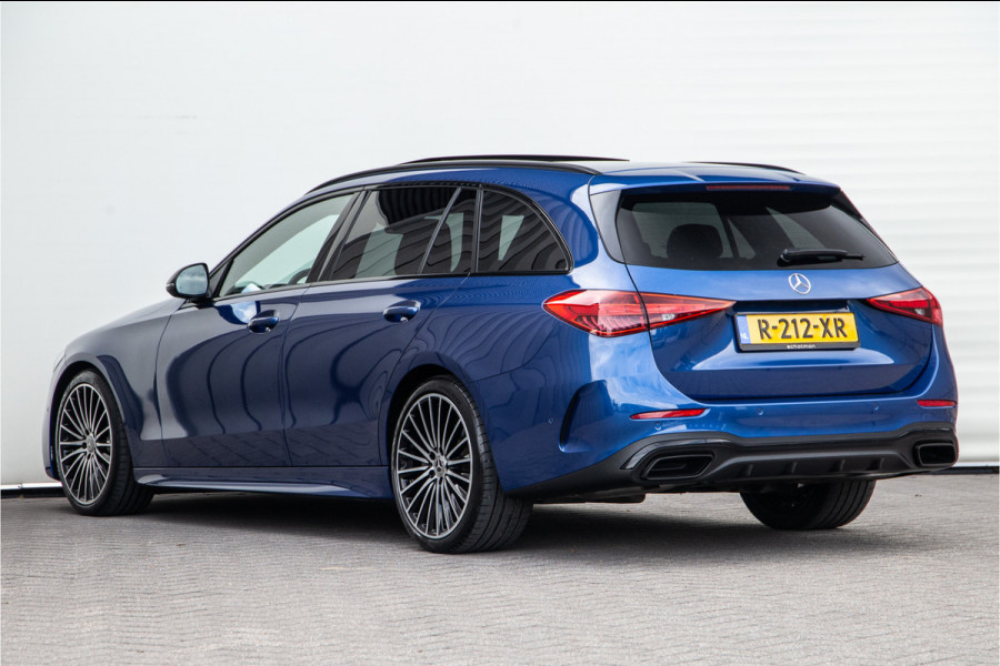 Mercedes-Benz C-Klasse Estate 200 AMG Nightpakket, pano, Camera, 19" ,Carplay, 2022 Mercedes-Benz C-Klasse Estate 200 AMG Nightpakket, pano, Camera, 19" ,Carplay, 2022