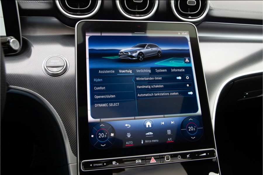 Mercedes-Benz C-Klasse Estate 200 AMG Nightpakket, pano, Camera, 19" ,Carplay, 2022 Mercedes-Benz C-Klasse Estate 200 AMG Nightpakket, pano, Camera, 19" ,Carplay, 2022