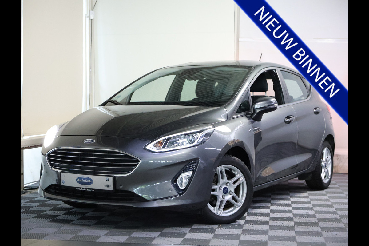 Ford Fiesta 1.0 EcoBoost Titanium Airco Carplay Camera Stoel+StuurVW PARKass. '18 Ford Fiesta 1.0 EcoBoost Titanium Airco Carplay Camera Stoel+StuurVW PARKass. '18