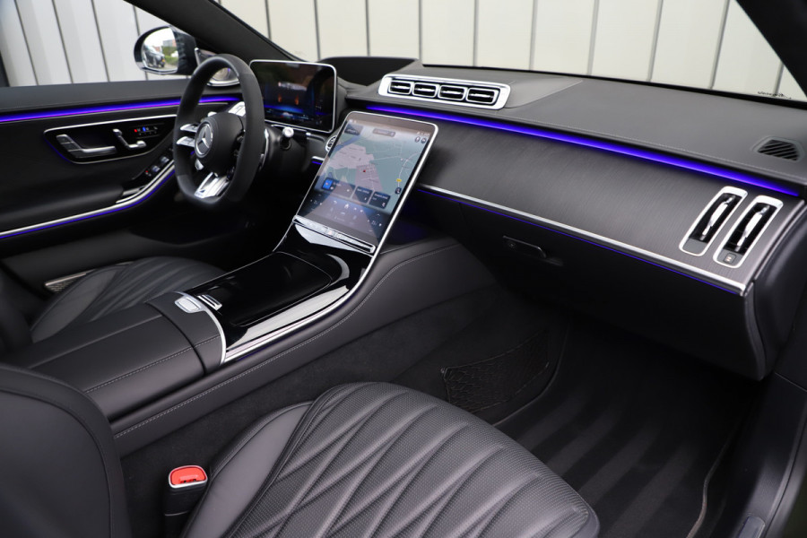 Mercedes-Benz S-Klasse AMG 63 S E Performance Lang | 802PK | Entertainment | Carbon | Burmester High-end | Massage | Head-up | 4W-Sturing | Stuurverw. Mercedes-Benz S-Klasse AMG 63 S E Performance Lang | 802PK | Entertainment | Carbon | Burmester High-end | Massage | Head-up | 4W-Sturing | Stuurverw.