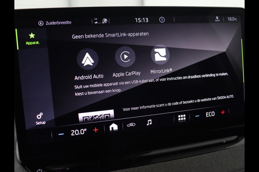 Škoda ENYAQ iV 60 | Trekhaak | Adaptive cruise | Camera | Keyless | Stuurverwarming | Half leder | 19'' | Carplay | Navigatie | Digital Cockpit | Full LED | File Assistent | Parkeerhulp