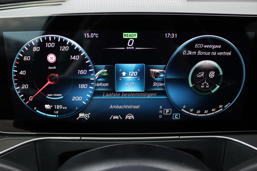 Mercedes-Benz EQC 400 4MATIC Premium+ AMG Line 80 kWh | 30.500,- ex BTW | Schuifdak | Distronic+ | Burmester | Memory | Parfumering | Keyless Go | Surround Camera | HUD | Multibeam LED |