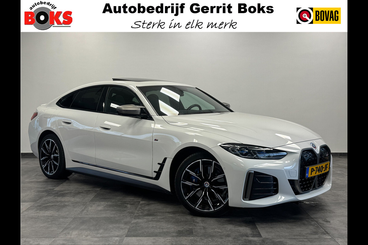 BMW i4 M50 High Executive 84 kWh ACC 360 Camera schuifkanteldak H&K 544PK NL Auto BMW i4 M50 High Executive 84 kWh ACC 360 Camera schuifkanteldak H&K 544PK NL Auto