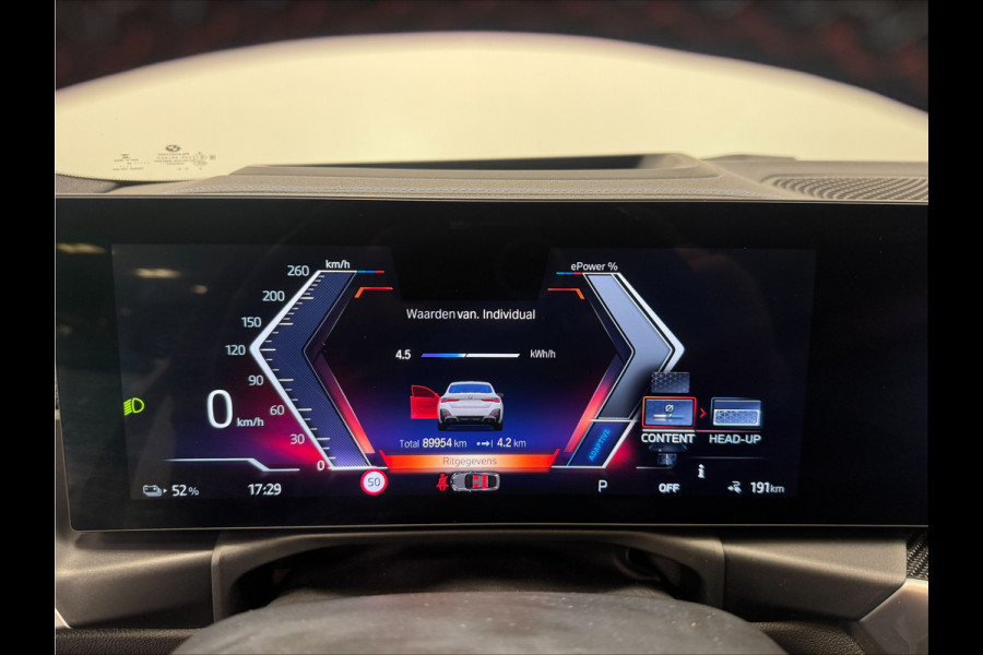 BMW i4 M50 High Executive 84 kWh ACC 360 Camera schuifkanteldak H&K 544PK NL Auto BMW i4 M50 High Executive 84 kWh ACC 360 Camera schuifkanteldak H&K 544PK NL Auto