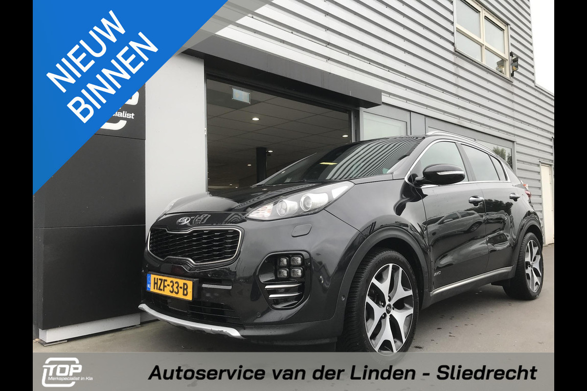 Kia Sportage 1.6 4WD GT-Line PlusLine Automaat lage km 177PK Kia Sportage 1.6 4WD GT-Line PlusLine Automaat lage km 177PK