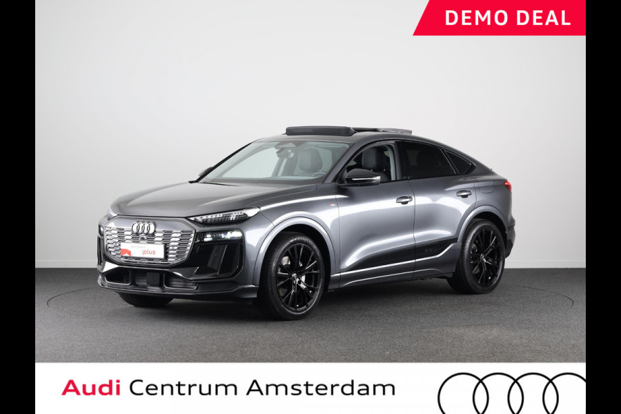 Audi Q6 Sportback e-tron Advanced edition 83 kWh 252pk | Panoramadak | Lederen bekleding | Luchtvering | 21 inch Lichtmetalen velgen
