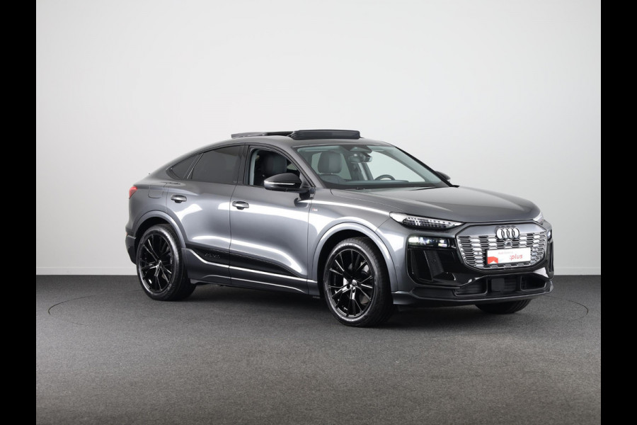 Audi Q6 Sportback e-tron Advanced edition 83 kWh 252pk | Panoramadak | Lederen bekleding | Luchtvering | 21 inch Lichtmetalen velgen