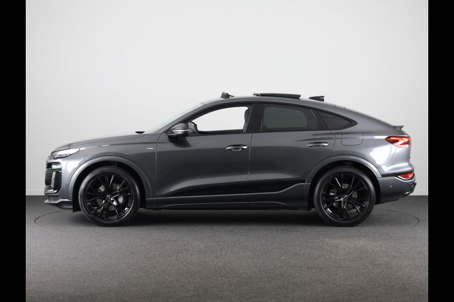 Audi Q6 Sportback e-tron Advanced edition 83 kWh 252pk | Panoramadak | Lederen bekleding | Luchtvering | 21 inch Lichtmetalen velgen