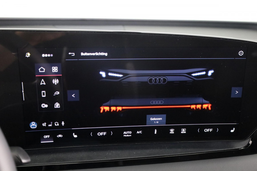 Audi Q6 Sportback e-tron Advanced edition 83 kWh 252pk | Panoramadak | Lederen bekleding | Luchtvering | 21 inch Lichtmetalen velgen