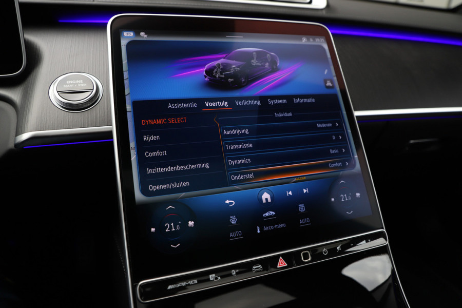 Mercedes-Benz S-Klasse AMG 63 S E Performance Lang | 802PK | Entertainment | Carbon | Burmester High-end | Massage | Head-up | 4W-Sturing | Stuurverw. Mercedes-Benz S-Klasse AMG 63 S E Performance Lang | 802PK | Entertainment | Carbon | Burmester High-end | Massage | Head-up | 4W-Sturing | Stuurverw.