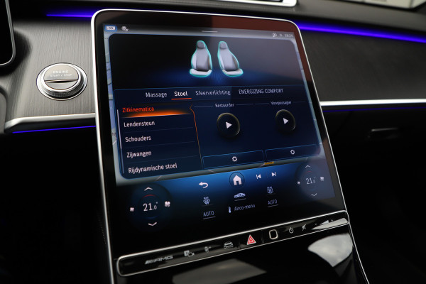 Mercedes-Benz S-Klasse AMG 63 S E Performance Lang | 802PK | Entertainment | Carbon | Burmester High-end | Massage | Head-up | 4W-Sturing | Stuurverw. Mercedes-Benz S-Klasse AMG 63 S E Performance Lang | 802PK | Entertainment | Carbon | Burmester High-end | Massage | Head-up | 4W-Sturing | Stuurverw.