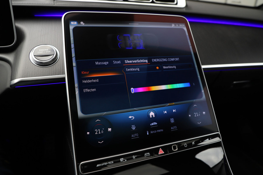 Mercedes-Benz S-Klasse AMG 63 S E Performance Lang | 802PK | Entertainment | Carbon | Burmester High-end | Massage | Head-up | 4W-Sturing | Stuurverw. Mercedes-Benz S-Klasse AMG 63 S E Performance Lang | 802PK | Entertainment | Carbon | Burmester High-end | Massage | Head-up | 4W-Sturing | Stuurverw.