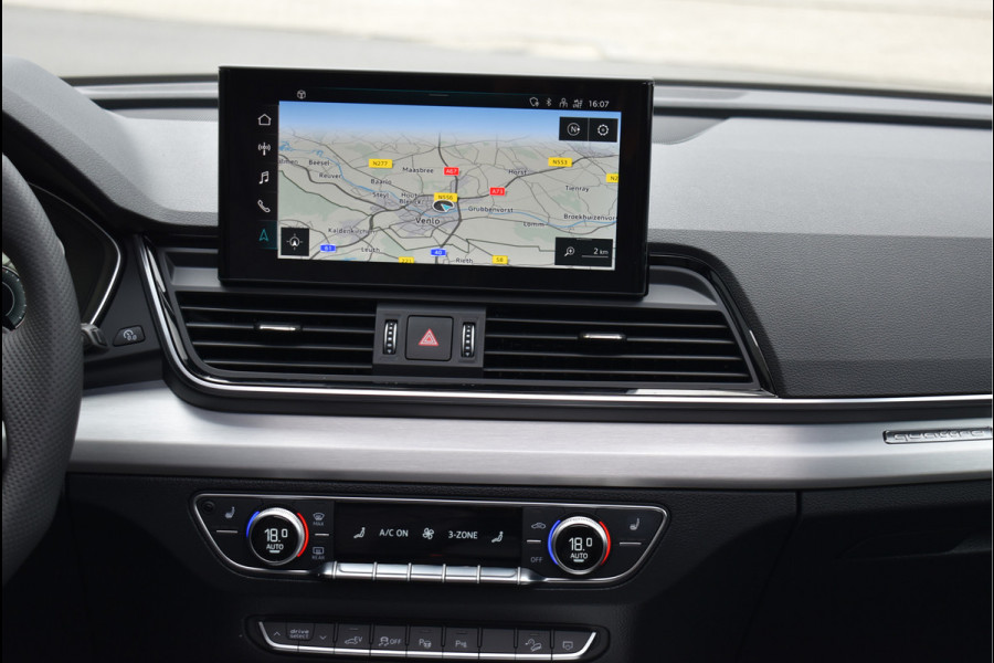 Audi Q5 50 TFSI e S-Line 299 Pk Black Ed RS-Stoel Rood Stiksel Pano Luchtvering Keyless 360 Camera 21 Inch