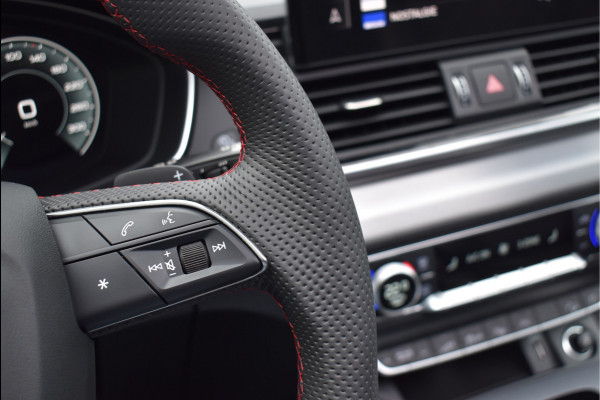 Audi Q5 50 TFSI e S-Line 299 Pk Black Ed RS-Stoel Rood Stiksel Pano Luchtvering Keyless 360 Camera 21 Inch