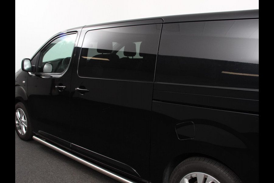 Opel Vivaro-e L3 75 kWh Automaat 6-Persoons Dubbele Cabine Lang | Navigatie | Airco | 2 x Schuifdeur | Lichtmetalen velgen| Cruise Control | Side Bars | Bumpers in kleur