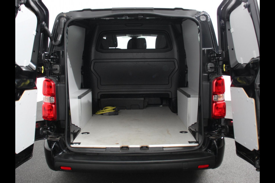 Opel Vivaro-e L3 75 kWh Automaat 6-Persoons Dubbele Cabine Lang | Navigatie | Airco | 2 x Schuifdeur | Lichtmetalen velgen| Cruise Control | Side Bars | Bumpers in kleur