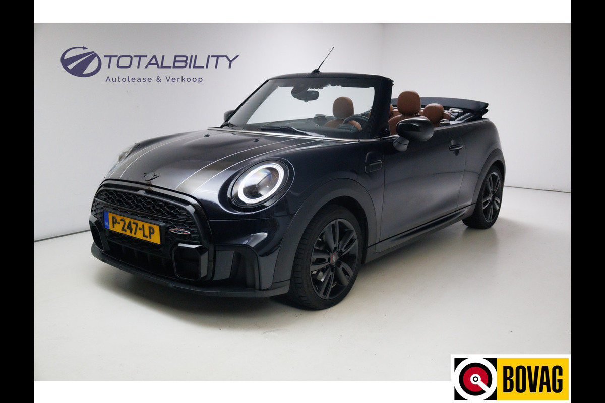 MINI Cabrio 1.5 Cooper John Cooper Works | Stoel- & stuurverwarming | Leer | Camera | Cruise | Keyless, Full Led, Ambiance verlichting, Apple Carplay MINI Cabrio 1.5 Cooper John Cooper Works | Stoel- & stuurverwarming | Leer | Camera | Cruise | Keyless, Full Led, Ambiance verlichting, Apple Carplay