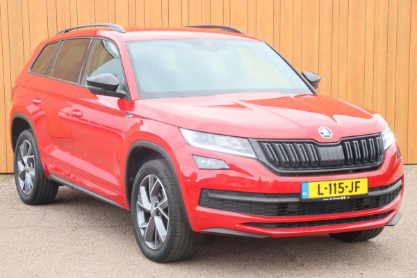 Škoda Kodiaq 1.5 TSI Sportline Business org.NL el.trekhaak camera stuur+stoelverw Škoda Kodiaq 1.5 TSI Sportline Business org.NL el.trekhaak camera stuur+stoelverw