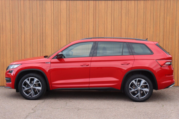 Škoda Kodiaq 1.5 TSI Sportline Business org.NL el.trekhaak camera stuur+stoelverw Škoda Kodiaq 1.5 TSI Sportline Business org.NL el.trekhaak camera stuur+stoelverw