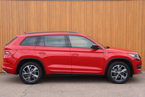 Škoda Kodiaq 1.5 TSI Sportline Business org.NL el.trekhaak camera stuur+stoelverw Škoda Kodiaq 1.5 TSI Sportline Business org.NL el.trekhaak camera stuur+stoelverw