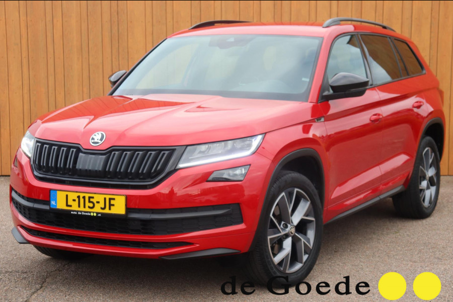 Škoda Kodiaq 1.5 TSI Sportline Business org.NL el.trekhaak camera stuur+stoelverw Škoda Kodiaq 1.5 TSI Sportline Business org.NL el.trekhaak camera stuur+stoelverw