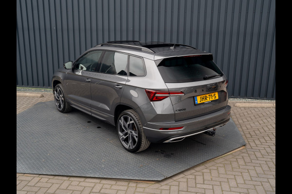 Škoda Karoq 1.5 TSI ACT Sportline Business | Panodak | Trekhaak wegkl. | 360 Camera | 19'' | Elk. A-klep | Prijs Rijklaar!! Škoda Karoq 1.5 TSI ACT Sportline Business | Panodak | Trekhaak wegkl. | 360 Camera | 19'' | Elk. A-klep | Prijs Rijklaar!!