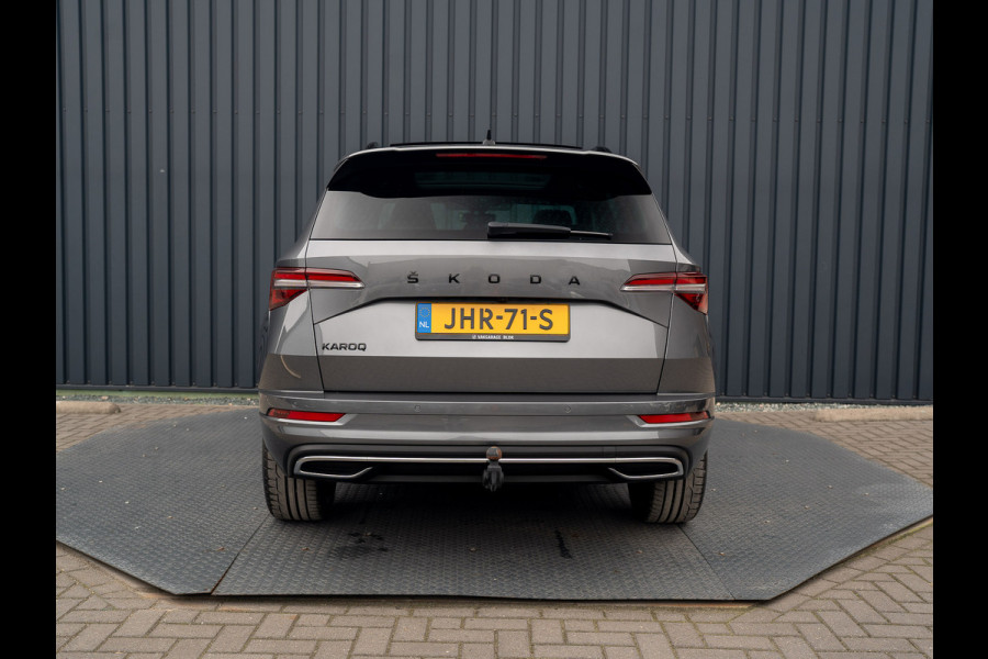 Škoda Karoq 1.5 TSI ACT Sportline Business | Panodak | Trekhaak wegkl. | 360 Camera | 19'' | Elk. A-klep | Prijs Rijklaar!! Škoda Karoq 1.5 TSI ACT Sportline Business | Panodak | Trekhaak wegkl. | 360 Camera | 19'' | Elk. A-klep | Prijs Rijklaar!!