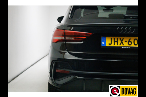 Audi Q3 Sportback 45 TFSI e S Edition 245 PK | 2x Sline | Panoramadak | Trekhaak elec. | Sonos audio | Navigatie, Cruise, PDC V+ A, App. connect.