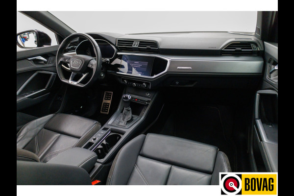 Audi Q3 Sportback 45 TFSI e S Edition 245 PK | 2x Sline | Panoramadak | Trekhaak elec. | Sonos audio | Navigatie, Cruise, PDC V+ A, App. connect.