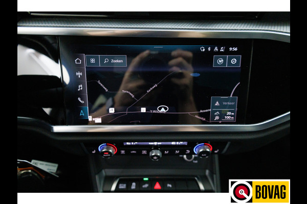 Audi Q3 Sportback 45 TFSI e S Edition 245 PK | 2x Sline | Panoramadak | Trekhaak elec. | Sonos audio | Navigatie, Cruise, PDC V+ A, App. connect.