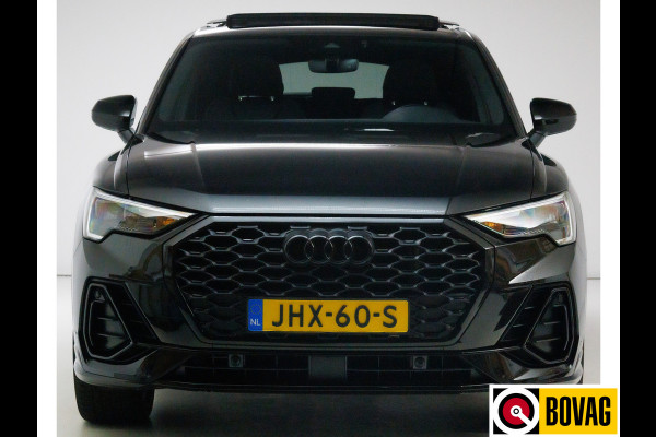 Audi Q3 Sportback 45 TFSI e S Edition 245 PK | 2x Sline | Panoramadak | Trekhaak elec. | Sonos audio | Navigatie, Cruise, PDC V+ A, App. connect.