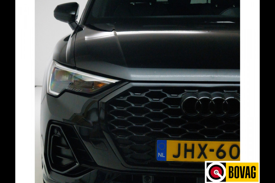 Audi Q3 Sportback 45 TFSI e S Edition 245 PK | 2x Sline | Panoramadak | Trekhaak elec. | Sonos audio | Navigatie, Cruise, PDC V+ A, App. connect.