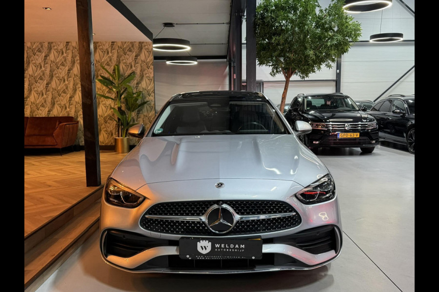 Mercedes-Benz C-Klasse Estate 300 e AMG Line Garantie Trekhaak Massage Pano Ambient 360 Blindspot Elek Achterklep StoelVW Rijklaar Mercedes-Benz C-Klasse Estate 300 e AMG Line Garantie Trekhaak Massage Pano Ambient 360 Blindspot Elek Achterklep StoelVW Rijklaar