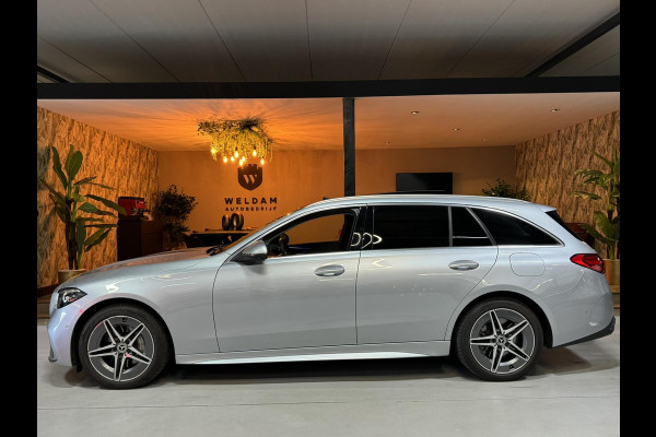 Mercedes-Benz C-Klasse Estate 300 e AMG Line Garantie Trekhaak Massage Pano Ambient 360 Blindspot Elek Achterklep StoelVW Rijklaar Mercedes-Benz C-Klasse Estate 300 e AMG Line Garantie Trekhaak Massage Pano Ambient 360 Blindspot Elek Achterklep StoelVW Rijklaar