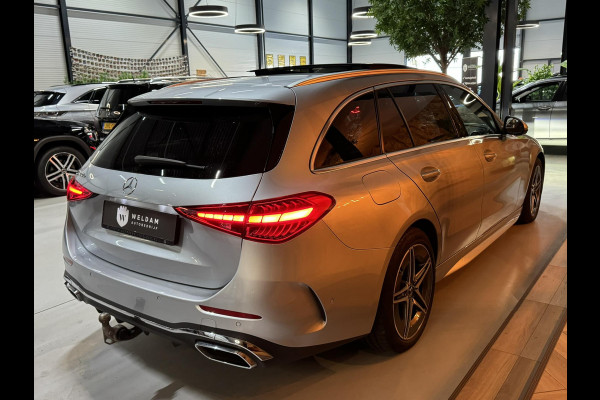 Mercedes-Benz C-Klasse Estate 300 e AMG Line Garantie Trekhaak Massage Pano Ambient 360 Blindspot Elek Achterklep StoelVW Rijklaar Mercedes-Benz C-Klasse Estate 300 e AMG Line Garantie Trekhaak Massage Pano Ambient 360 Blindspot Elek Achterklep StoelVW Rijklaar