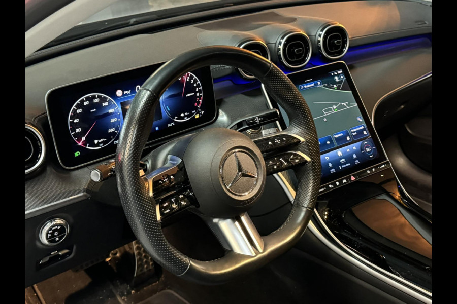 Mercedes-Benz C-Klasse Estate 300 e AMG Line Garantie Trekhaak Massage Pano Ambient 360 Blindspot Elek Achterklep StoelVW Rijklaar Mercedes-Benz C-Klasse Estate 300 e AMG Line Garantie Trekhaak Massage Pano Ambient 360 Blindspot Elek Achterklep StoelVW Rijklaar