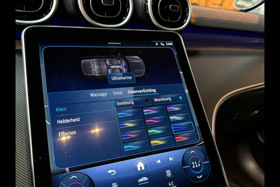 Mercedes-Benz C-Klasse Estate 300 e AMG Line Garantie Trekhaak Massage Pano Ambient 360 Blindspot Elek Achterklep StoelVW Rijklaar Mercedes-Benz C-Klasse Estate 300 e AMG Line Garantie Trekhaak Massage Pano Ambient 360 Blindspot Elek Achterklep StoelVW Rijklaar